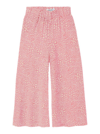 Se NAME IT Brede Bukser Jilli Cameo Pink Leo hos SmartKidz