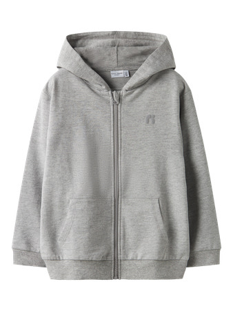 NAME IT Sweat Cardigan Valon Grey Melange
