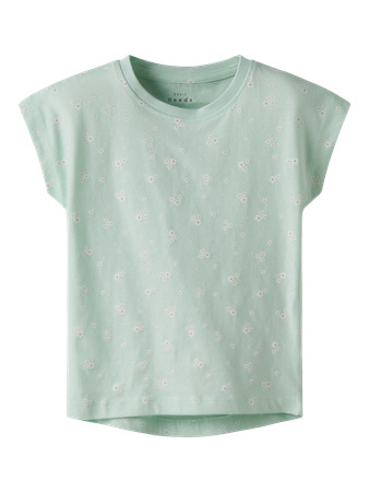 Se NAME IT T-shirt Vigga Honeydew Flower hos SmartKidz