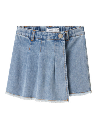 Se NAME IT Denim Skort Hanna Medium Blue Denim hos SmartKidz