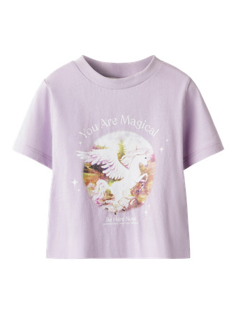 Se NAME IT T-shirt Joline Misty Lilac hos SmartKidz