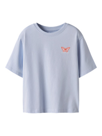 Se NAME IT T-shirt Helka Xenon Blue hos SmartKidz