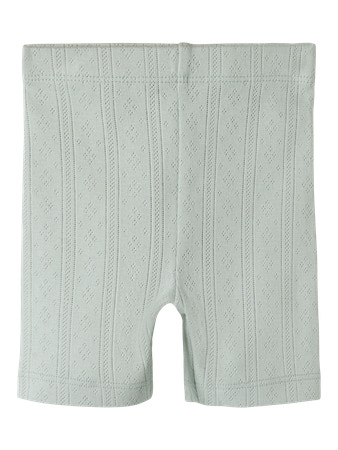 Se NAME IT Cykelshorts Silke Aqua Gray hos SmartKidz