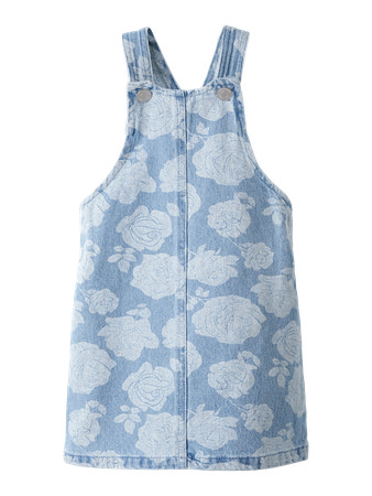 NAME IT Denim Spencer Kjole Silla Light Blue