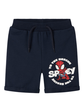Se NAME IT Mani Spidey Shorts Navy Blazer hos SmartKidz