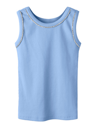 Se NAME IT Glimmer Tanktop Janny Serenity hos SmartKidz