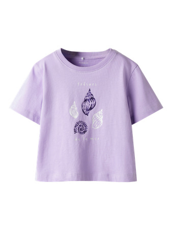 Se NAME IT T-shirt Haline Lavendula hos SmartKidz