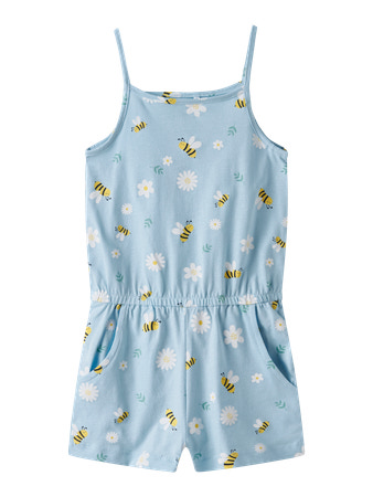 Se NAME IT Strap Suit Vigga Cool Blue Bubblebee hos SmartKidz