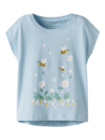 Se NAME IT T-shirt Vigea Cool Blue Bubblebee hos SmartKidz