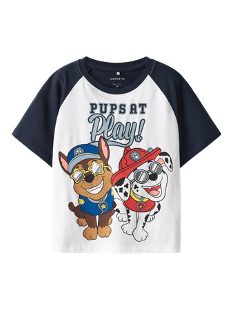 NAME IT T-shirt Paw Patrol Mulin Bright White