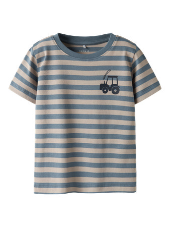 Se NAME IT T-shirt Jamoe Pure Cashmere Blue Mirage hos SmartKidz
