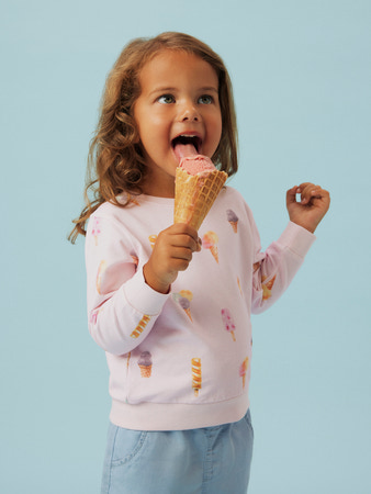 Se NAME IT Sweatshirt Jillian Ballerina hos SmartKidz