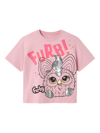 Se NAME IT Furby T-shirt Molda Cameo Pink hos SmartKidz