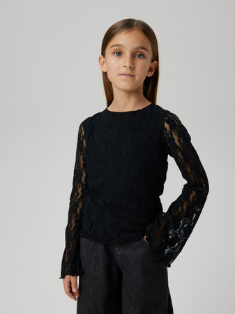 NAME IT Blonde Bluse Tepine Black
