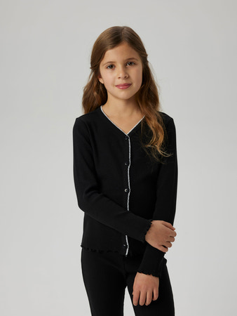 NAME IT Cardigan Talinda Black