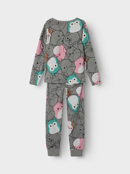 Se NAME IT Squish Natsæt Obia Grey Melange hos SmartKidz