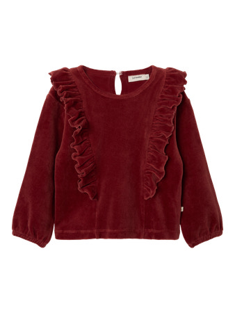 Se LIL ATELIER Bluse Saga Spiced Apple hos SmartKidz