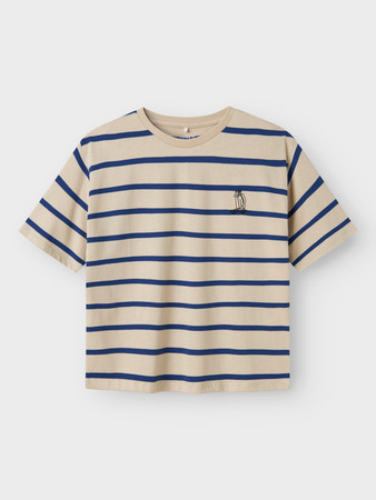 Se NAME IT T-shirt Lavon Peyote Sodalite Blue hos SmartKidz