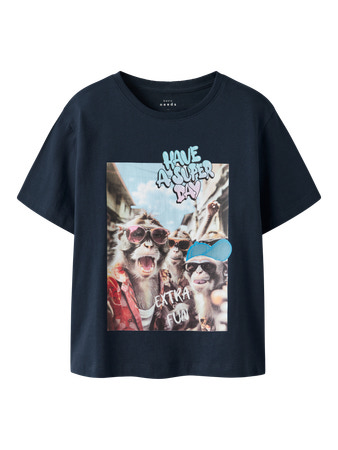 Se NAME IT T-shirt Voto Navy Blazer Super Day hos SmartKidz