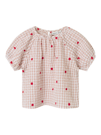 Se NAME IT Top Kamille Burnished Lilac Bright White hos SmartKidz