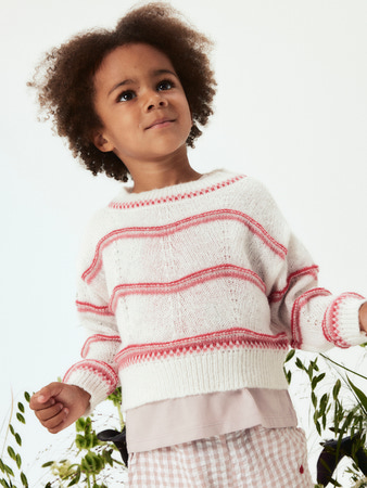 Se NAME IT Striktrøje Karima Cloud Dancer hos SmartKidz