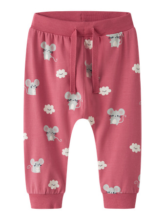 Se NAME IT Bukser Vandora Rapture Rose Mouse hos SmartKidz