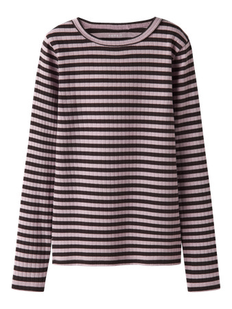 Se NAME IT Langærmet Bluse Suraja Burnished Lilac Delisioso hos SmartKidz