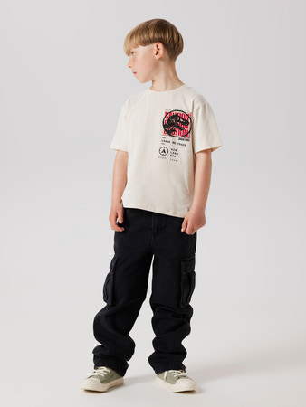 NAME IT T-shirt Just Jurassic Peyote Melange