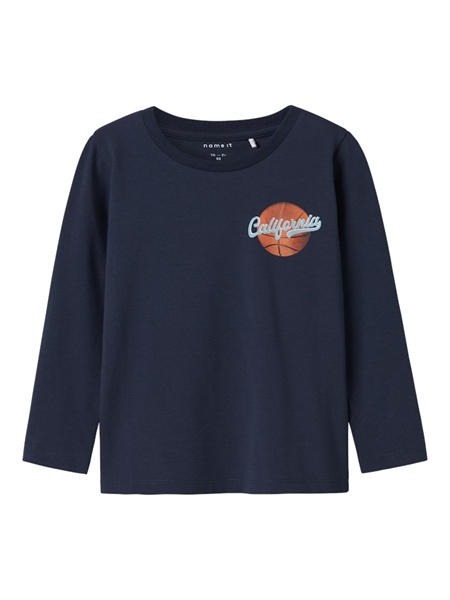 Se NAME IT Langærmet Bluse Noxo Navy Blazer hos SmartKidz