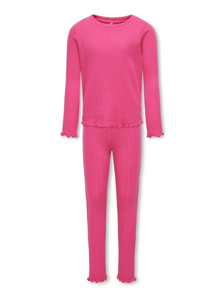 Se ONLY KIDS Natsæt Munte Fuschia Pink hos SmartKidz
