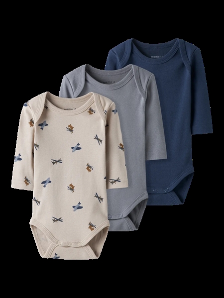Se NAME IT 3-Pak Body Airplane Peyote hos SmartKidz