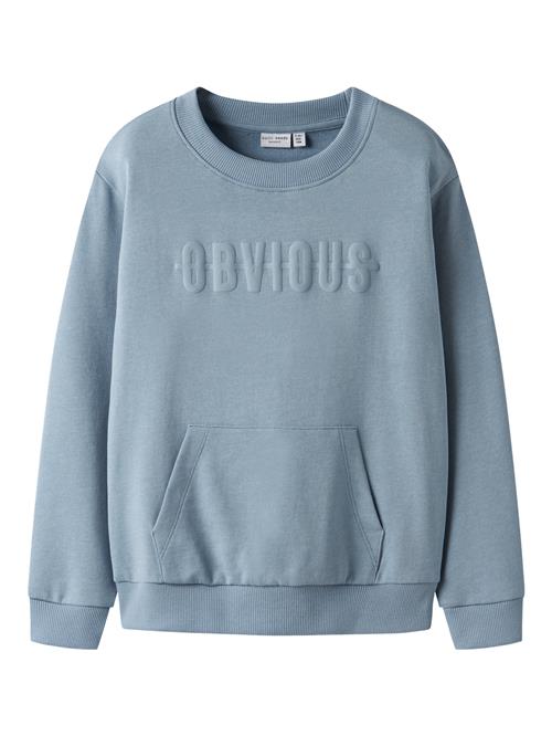 NAME IT Sweatshirt Vanoa Dusty Blue Obivous