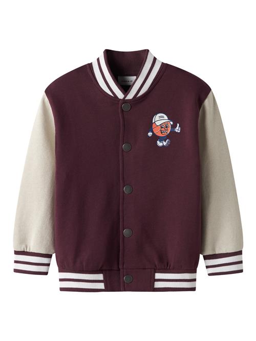 NAME IT Sweat Cardigan Kane Fig