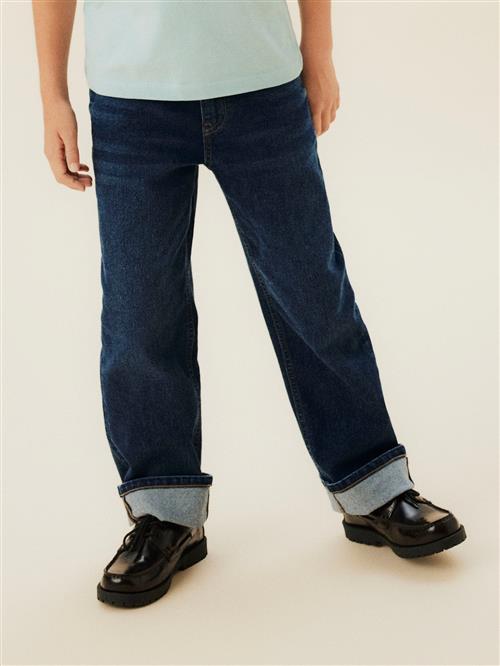 Se NAME IT Straight Jeans Ryan Dark Grey Denim hos SmartKidz