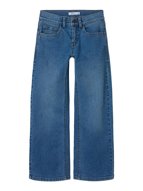 Se NAME IT Wide Jeans Rose  Medium Blue Denim hos SmartKidz