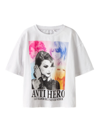 Se NAME IT Icons T-shirt Jixibi Bright White hos SmartKidz