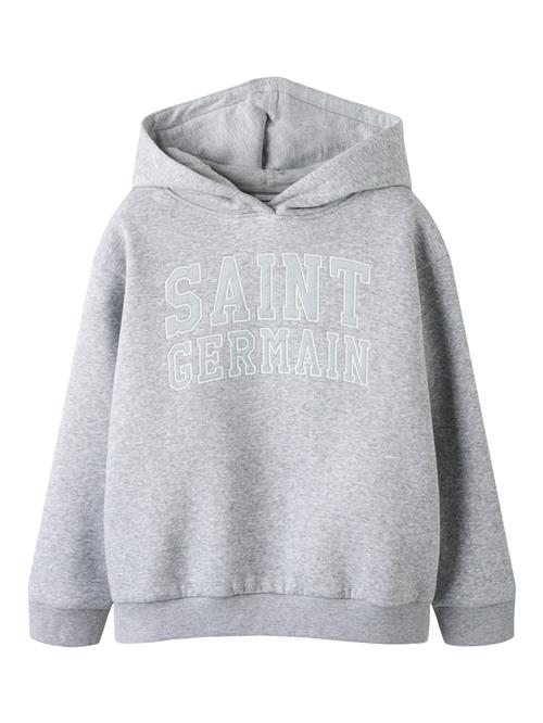 Se NAME IT Sweat Hoodie Karlie Light Grey Melange hos SmartKidz
