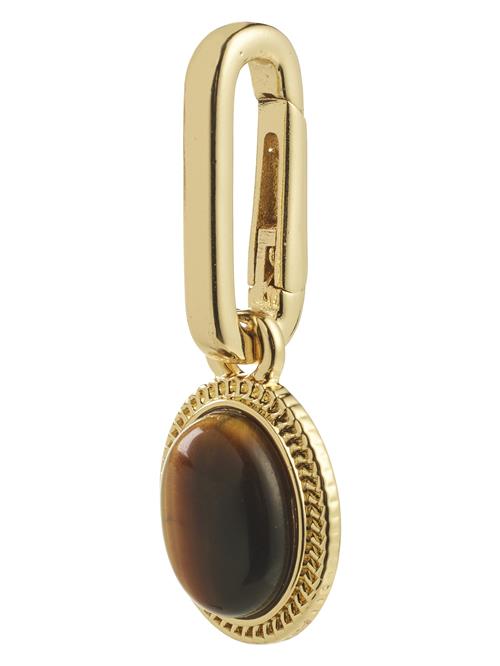 Pilgrim Pendant 'Medaljon'  mokka / guld