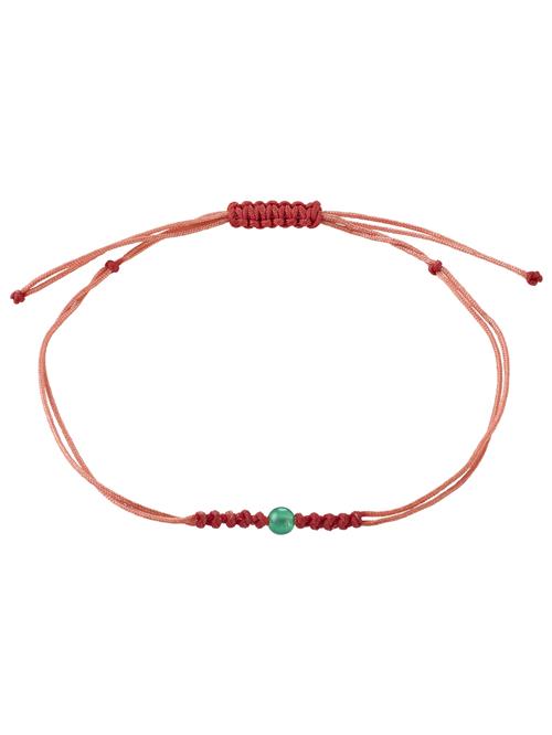 Pilgrim Armbånd 'Birthstones'  grøn / rød