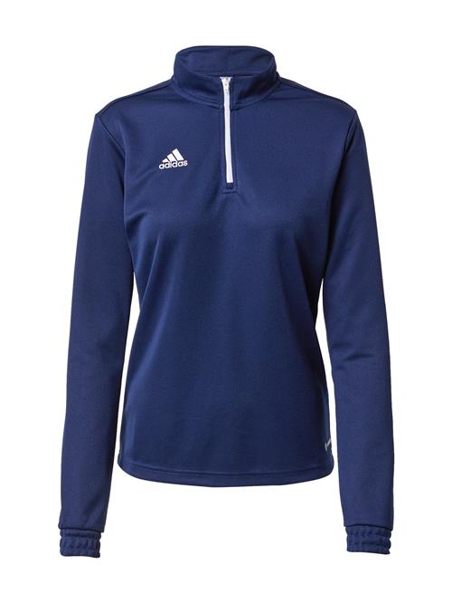 Se ADIDAS PERFORMANCE Sportsweatshirt 'Entrada 22'  navy / hvid ved About You