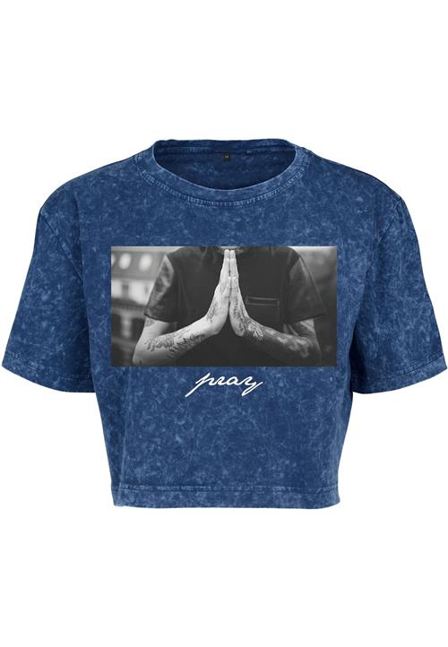 Mister Tee Shirts 'Pray'  mørkeblå / grå / sort