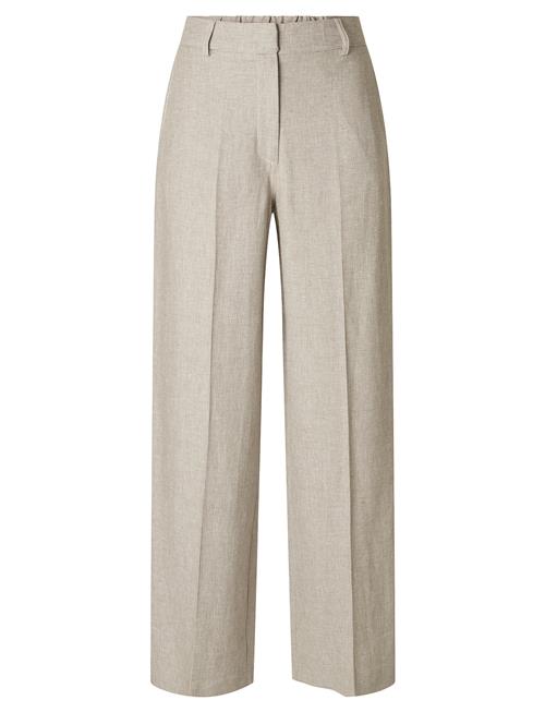 Slfmargo-Tara Mw Wide Pant Selected Cream