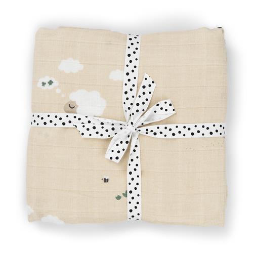 Done by Deer Swaddle Tiny Farm Sand Sand One Size  Beige  One Size  Unisex
