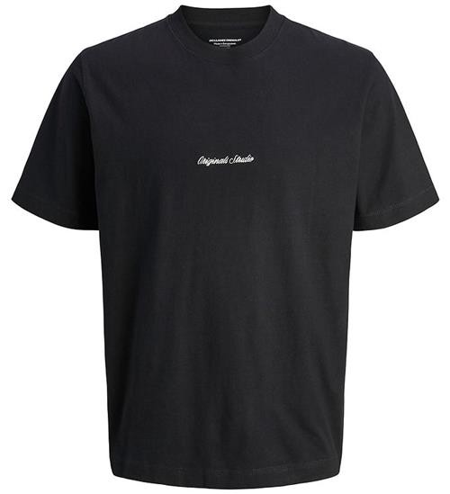 Jack & Jones T-shirt - Noos - JorNorrebro - Sort m. Logo