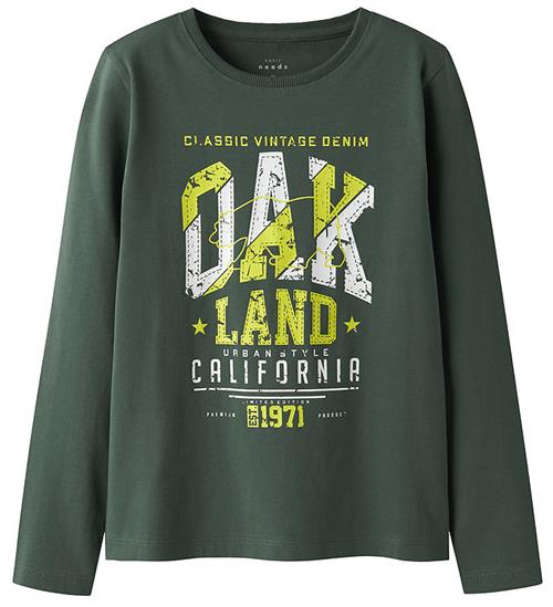 Name It Bluse - NkmVux - Garden Topiary/Oakland Urban Style