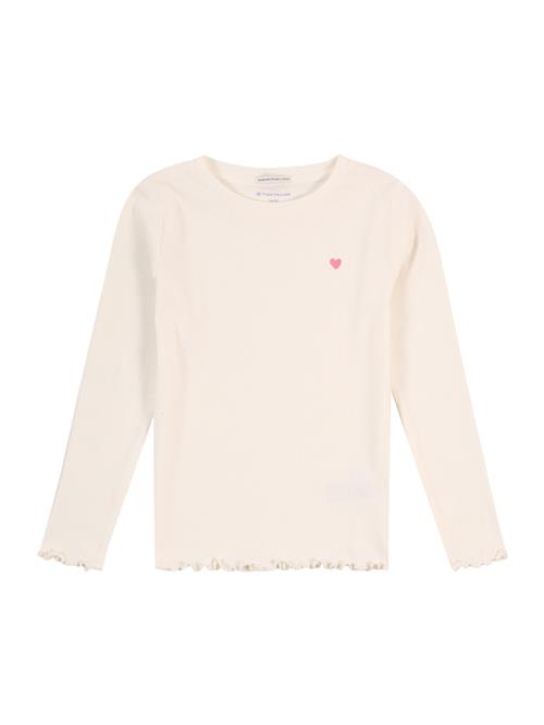 Se TOM TAILOR Bluser & t-shirts  creme / lyserød ved About You