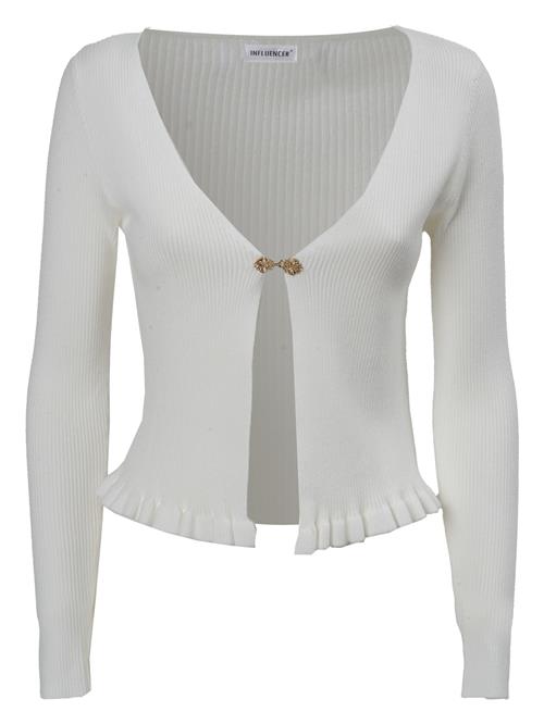 Se Influencer Cardigan  hvid ved About You