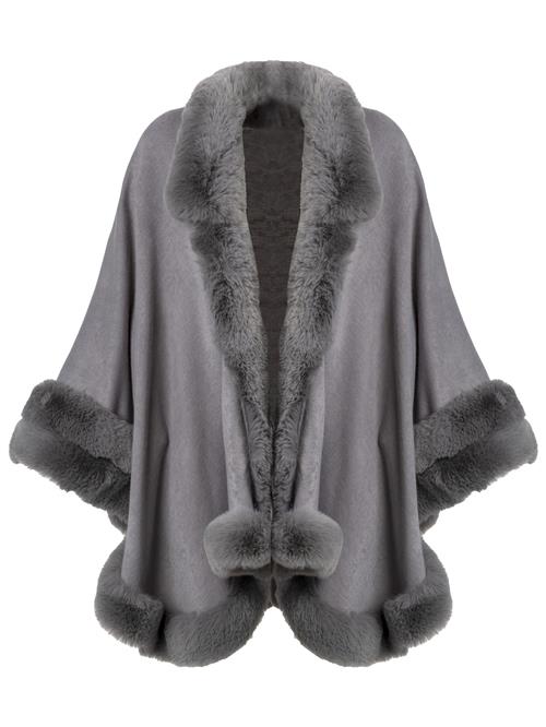 Influencer Pullover  grå / sort