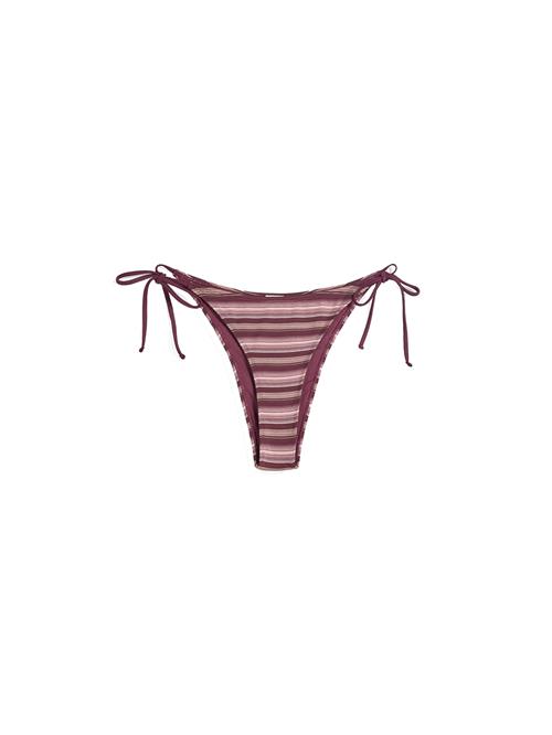 Bershka Bikinitrusse  cyclam / hvid