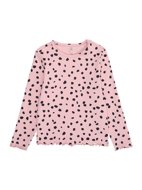 Only Mini Bluser & t-shirts 'KMGTRINNY'  lyserød / sort